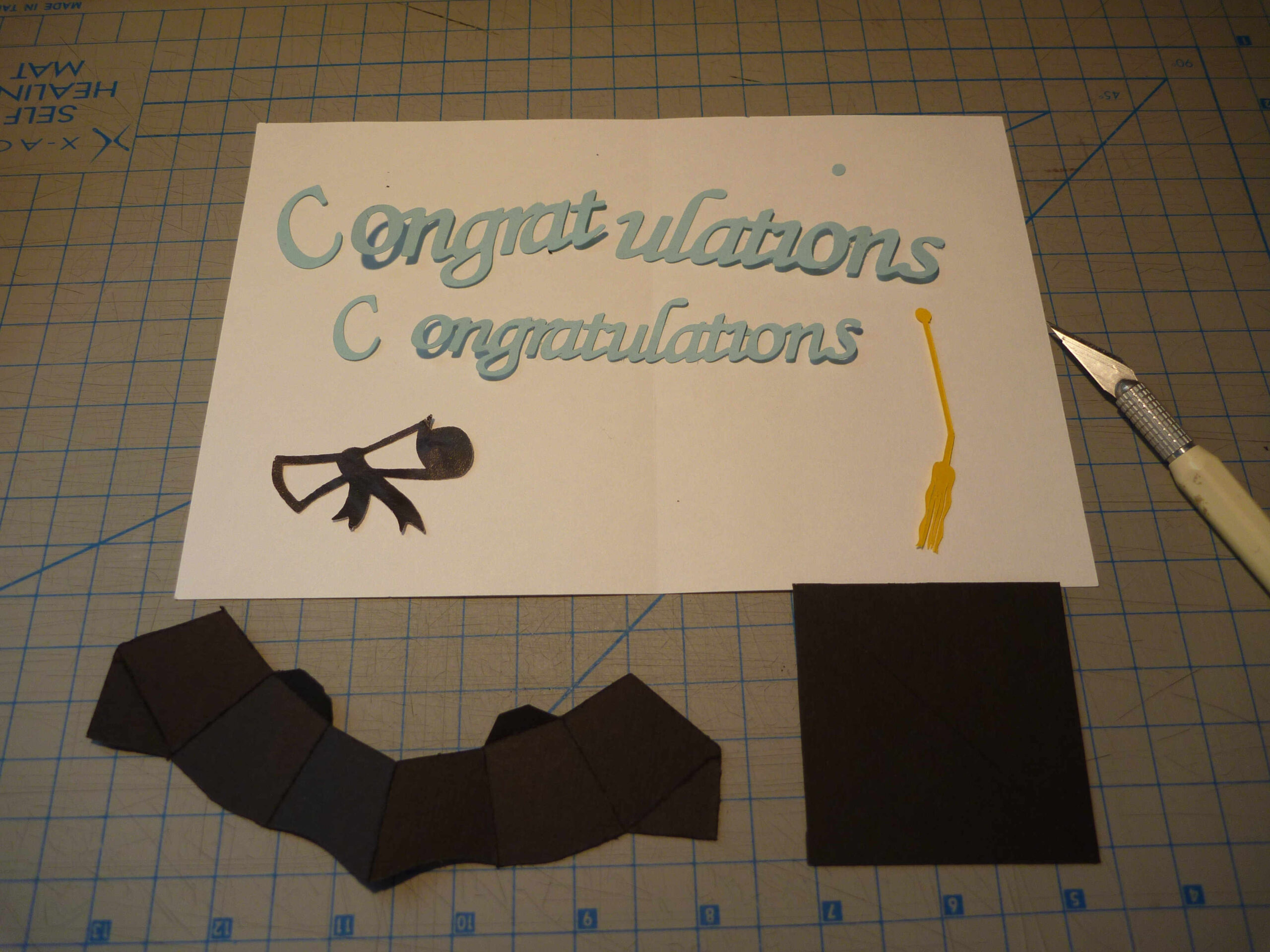 Graduation Pop Up Card: 3D Cap Tutorial – Creative Pop Up Cards With Graduation Pop Up Card Template