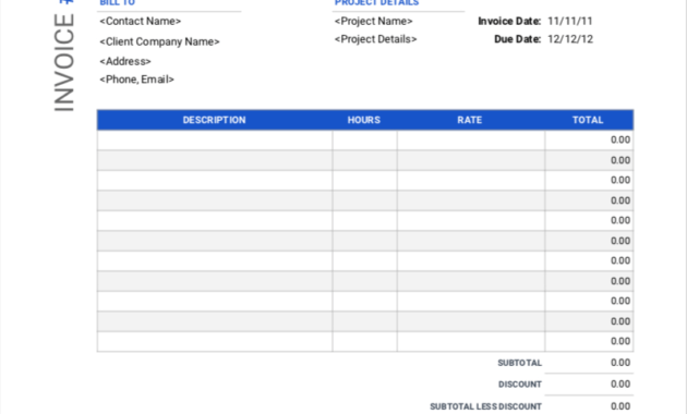 Graphic Design Invoice | Download Free Templates | Invoice pertaining to Web Design Invoice Template Word