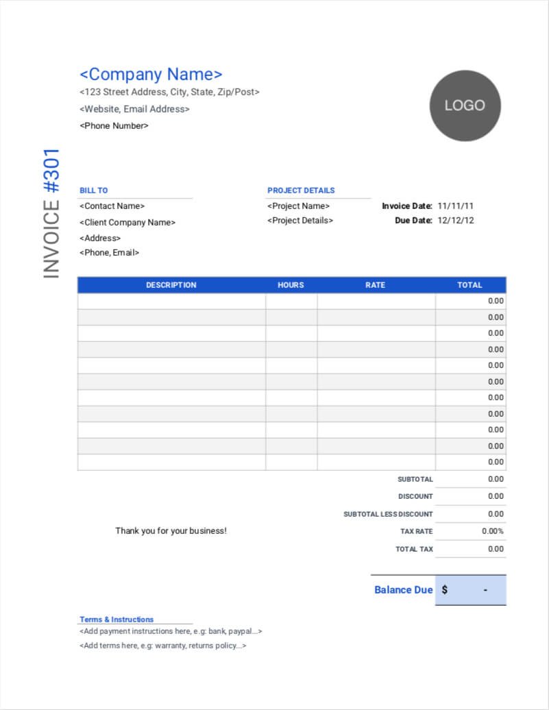 Graphic Design Invoice | Download Free Templates | Invoice Pertaining To Web Design Invoice Template Word