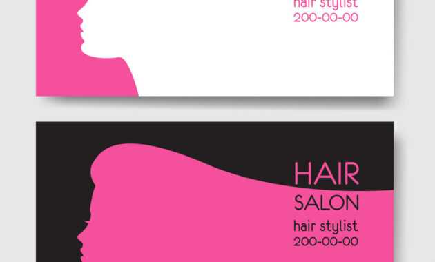 Hair Salon Business Card Templates With Beautiful for Hair Salon Business Card Template