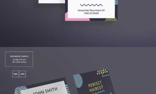 Haircut Masterclass Business Card Template — Adobe Photoshop throughout Adobe Illustrator Card Template