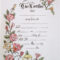 Hand Drawn & Painted Birth Certificate (Perfect For A Little Throughout Girl Birth Certificate Template