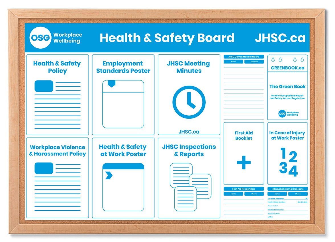 Health And Safety Board Poster Template – Osg In Health And Safety Board Report Template