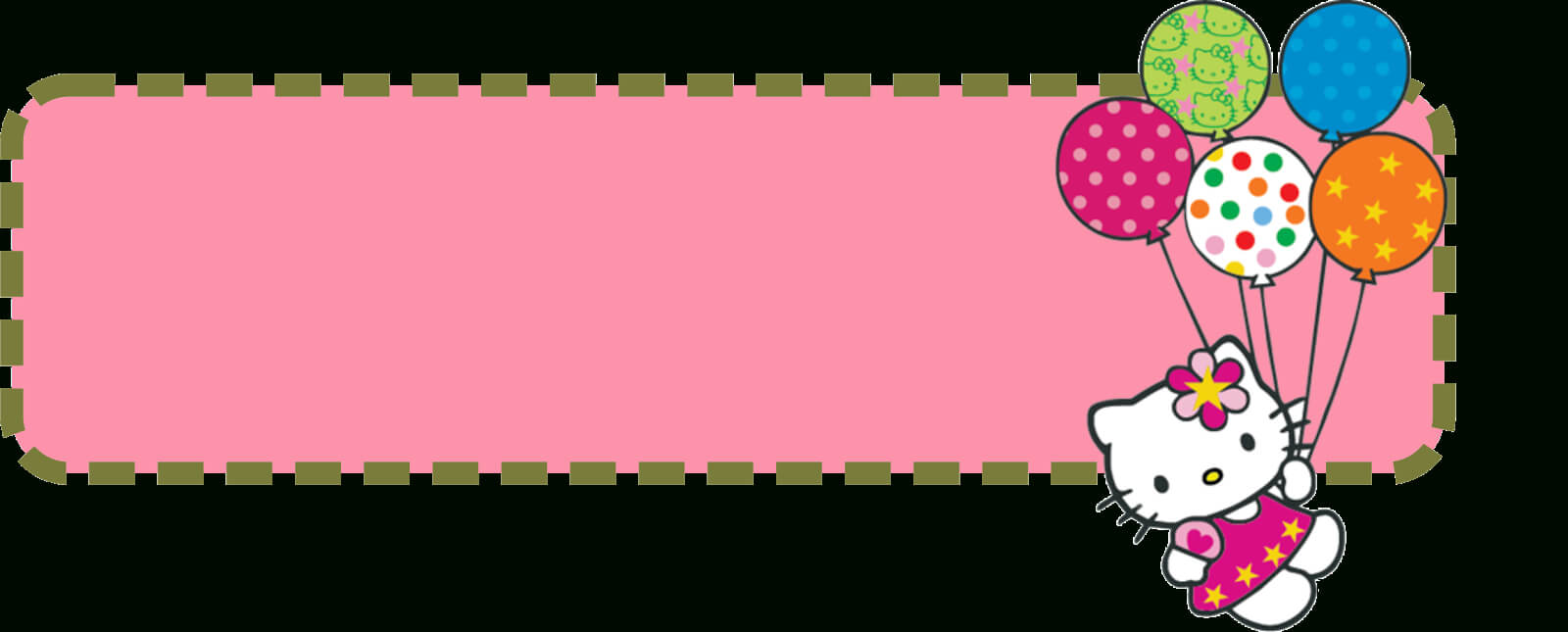 Hello Kitty Banner Template In Hello Kitty Banner Template
