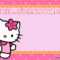 Hello Kitty Birthday Party Ideas – Invitations, Dress Within Hello Kitty Birthday Banner Template Free