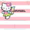 Hello Kitty Invitation Template – Portrait Mode | Hello Within Hello Kitty Banner Template