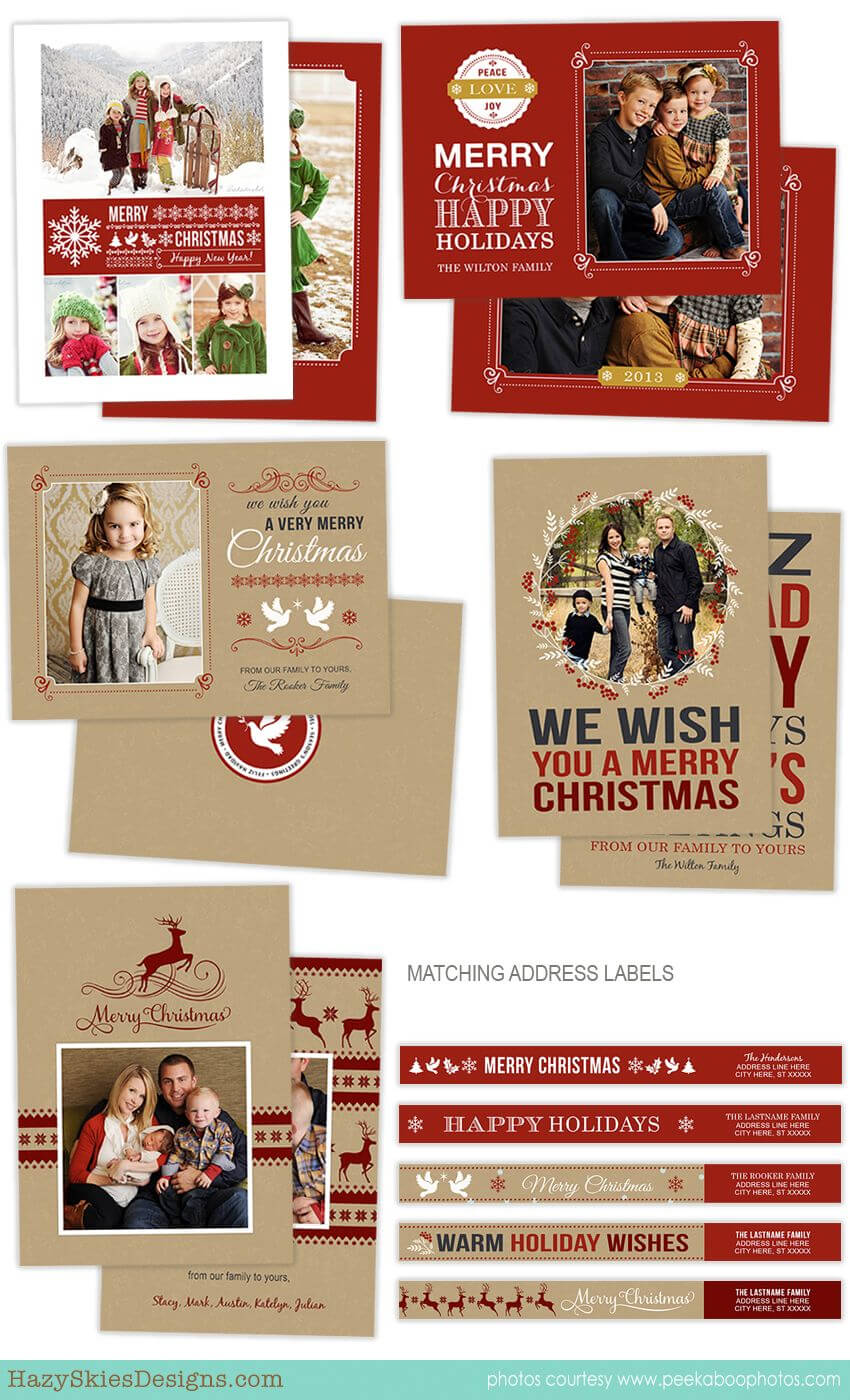Holiday Card Photoshop Templates For Photographers For Free Photoshop Christmas Card Templates For Photographers