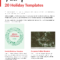 Holiday Marketing Kit From Hubspot And Venngage For Holiday Card Email Template