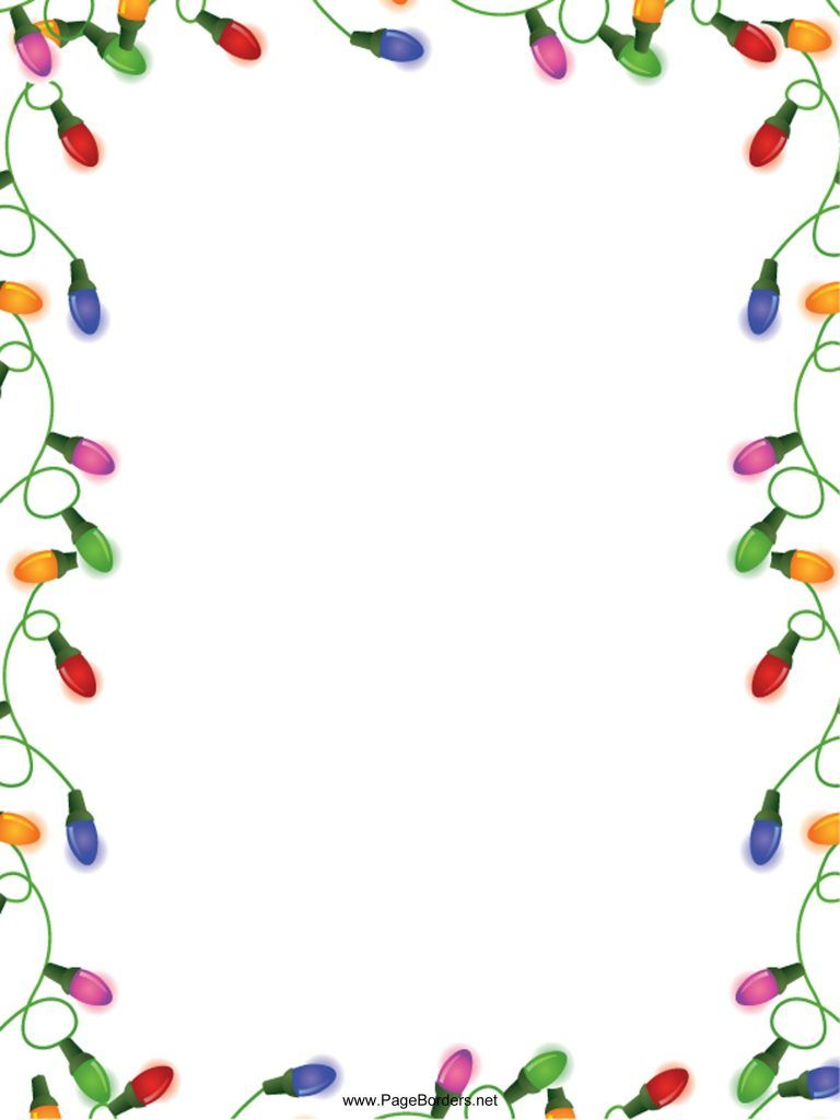 Holiday Word Template Borders – Thefreedl Within Free Throughout Christmas Border Word Template