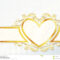 Horizontal Rococo Wedding Banner With Heart Emblem Stock Regarding Wedding Banner Design Templates