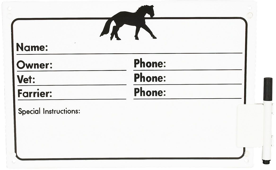 Horse Name Plate Set | Products | Horse Supplies, Stall For Horse Stall Card Template