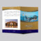 Hotel Resort Bi Fold Brochure Design Template | Psd Premium Throughout Hotel Brochure Design Templates
