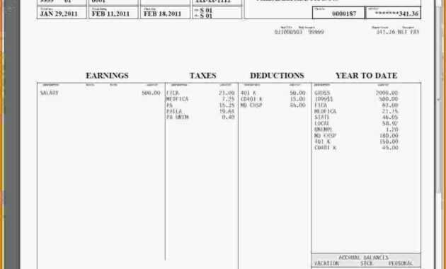 Hourly Wage Then Log Download Pay Stub Template Word Free with Free Pay Stub Template Word