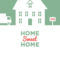 House And Birds - Free Printable Moving Announcement intended for Moving House Cards Template Free