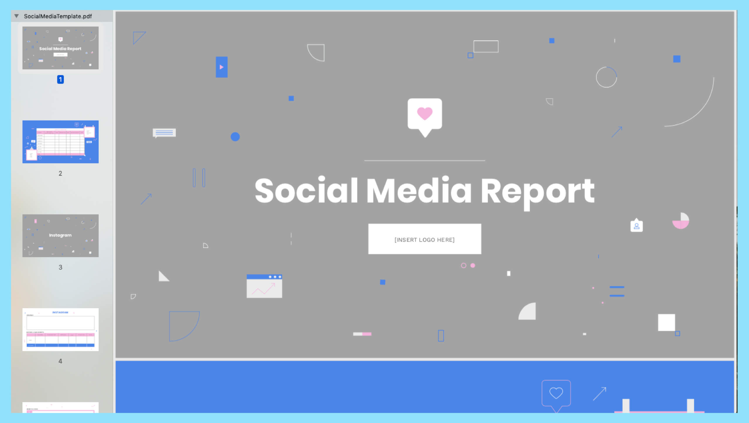 How To Build A Monthly Social Media Report Throughout Social Media Report Template