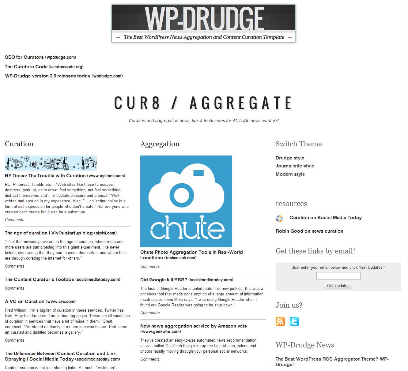 How To Create A Drudge Report Clone Using Wp Drudge - Wp Mayor Intended For Drudge Report Template