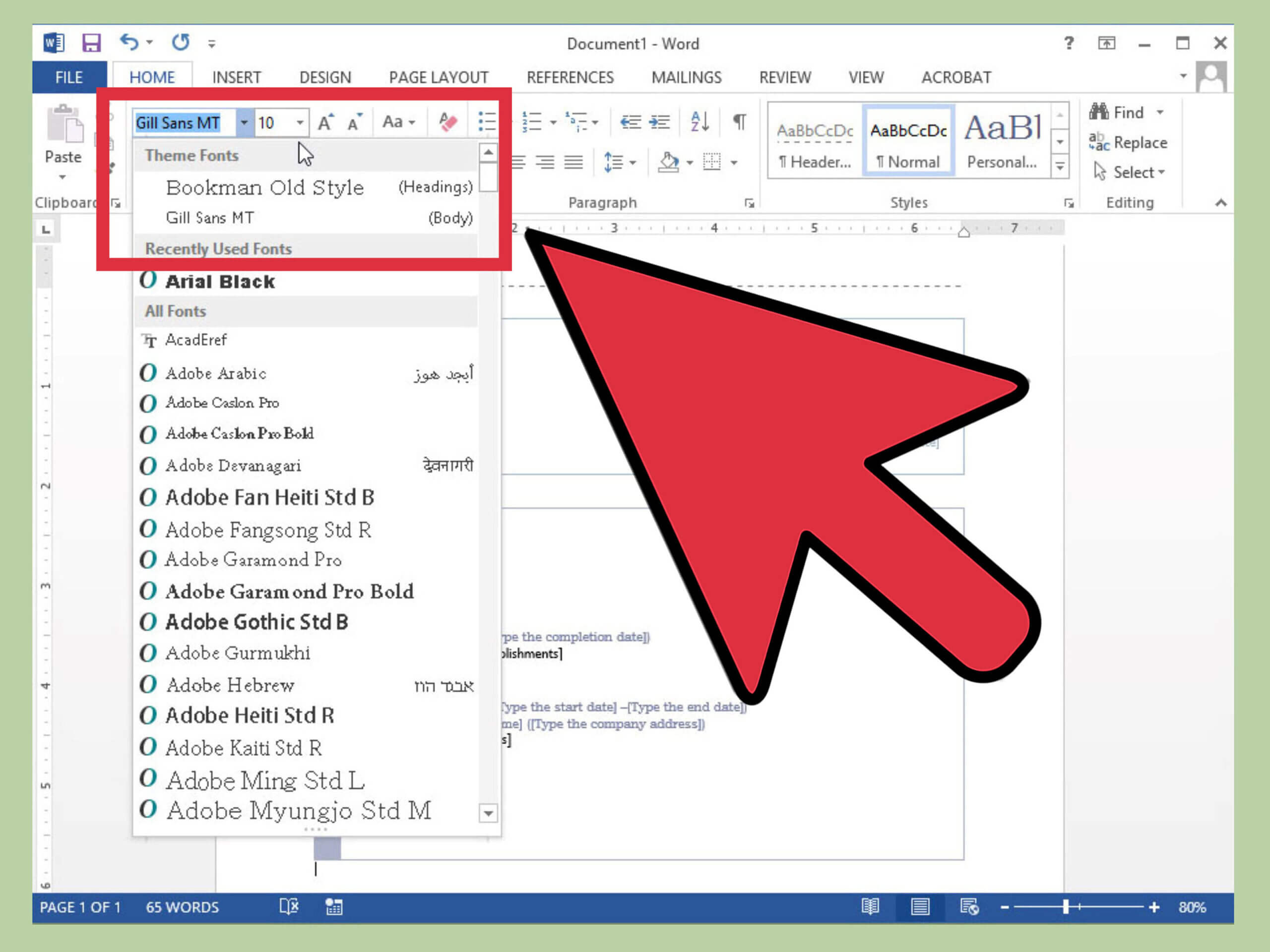 How To Create A Resume In Microsoft Word (With 3 Sample Resumes) In Resume Templates Word 2007