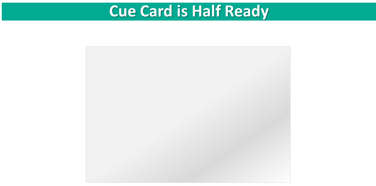 How To Create Cue Cards In Powerpoint In Just 5 Minutes Within Queue Cards Template