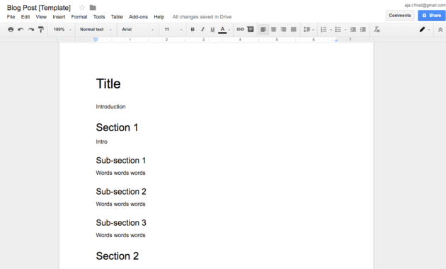 How To Create Effective Document Templates with regard to Google Word Document Templates