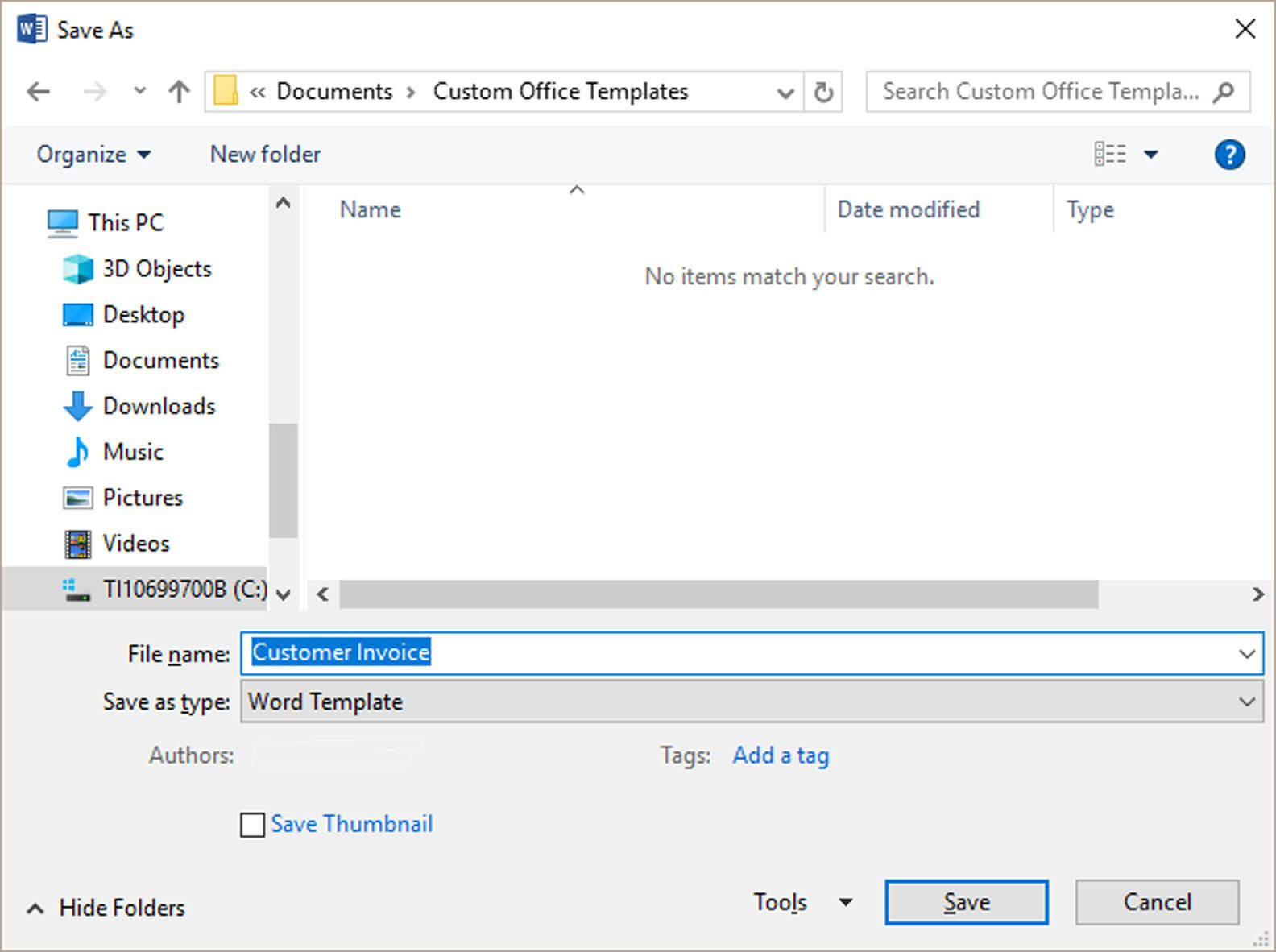How To Create Microsoft Word Templates For How To Save A Template In Word