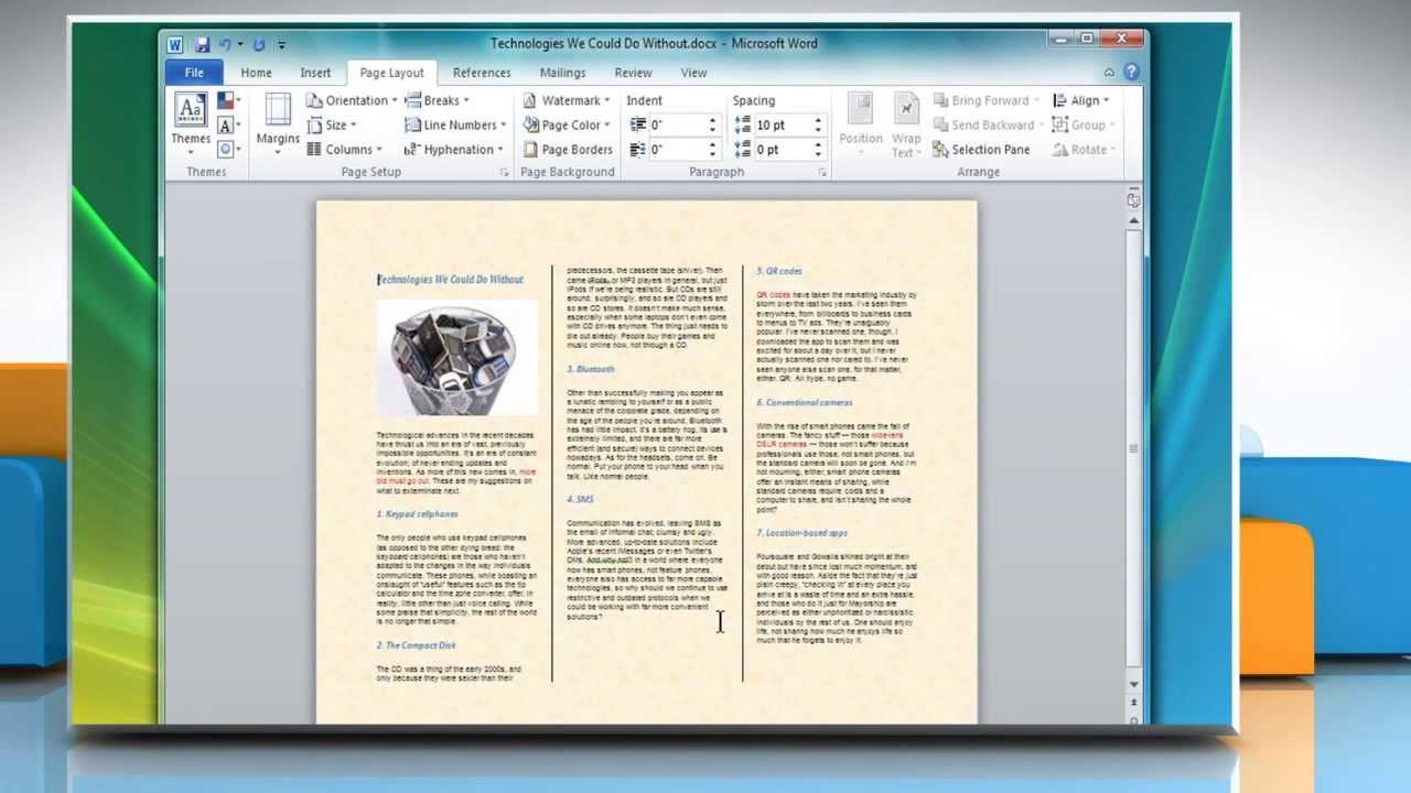 How To Make A Trifold Brochure In Word 2007 – Carlynstudio For Booklet Template Microsoft Word 2007