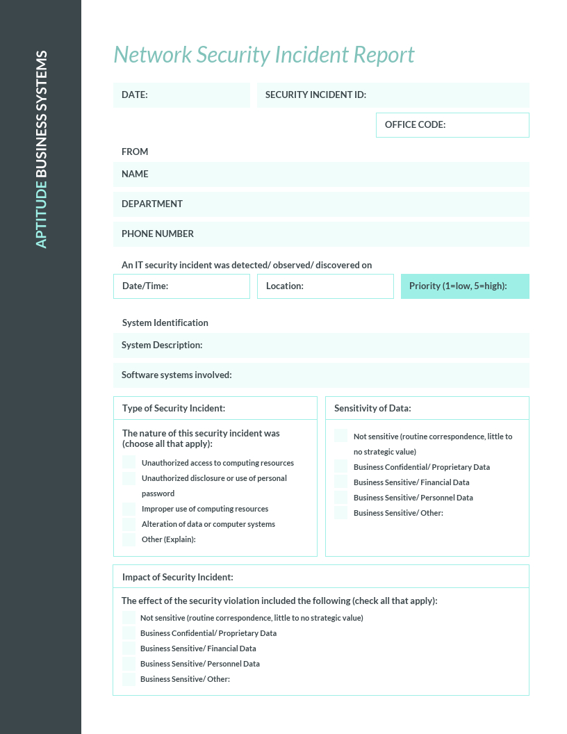 How To Write An Effective Incident Report [Examples + For Incident Summary Report Template