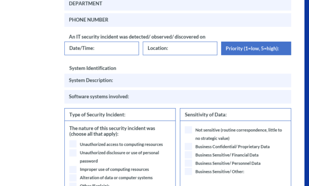 How To Write An Effective Incident Report [Examples + inside It Incident Report Template