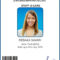 Id Card Designs | Id Card Template, Identity Card Design In High School Id Card Template