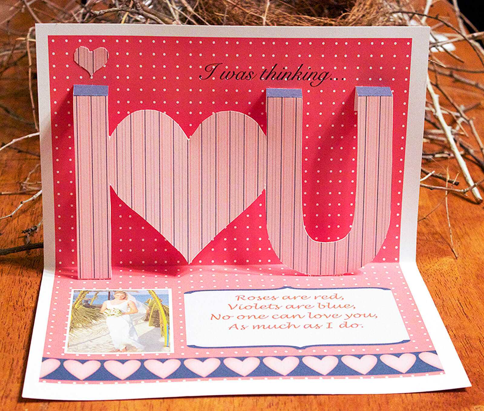 Ideas For Making Homemade Pop Up Cards | Lovetoknow Throughout I Love You Pop Up Card Template