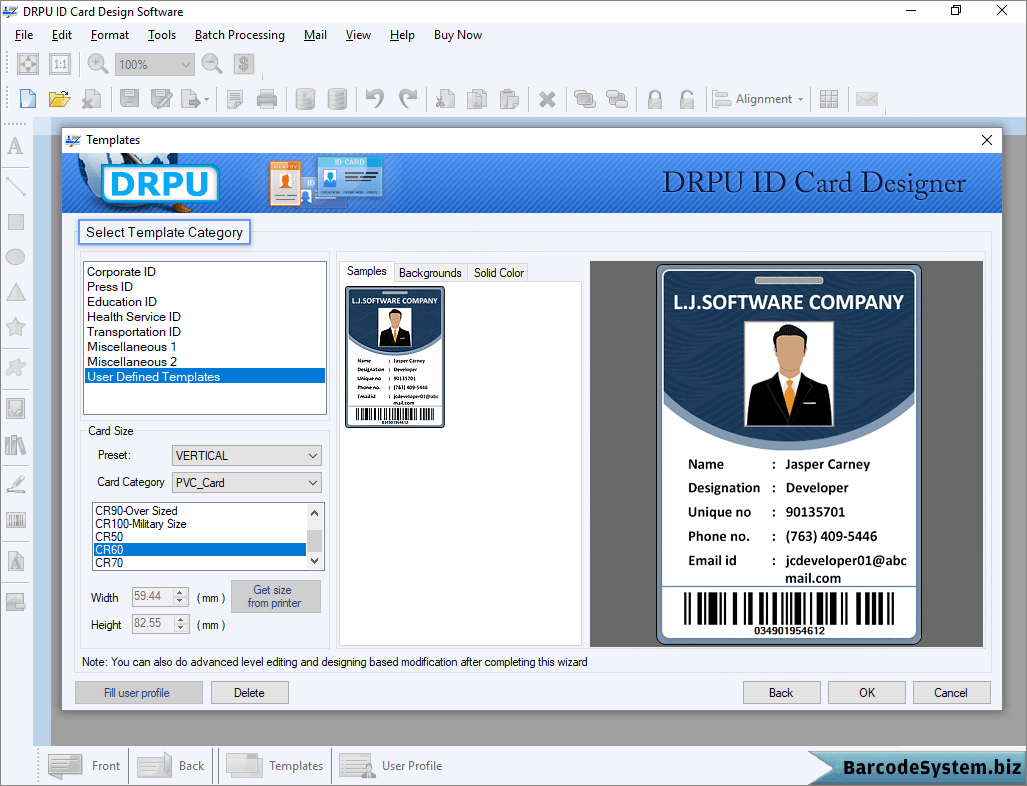 Identity Card Software Design Student Employee Faculty Photo Intended For Faculty Id Card Template