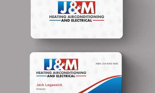 Image Result For Business Card Ideas For Hvac And Electrical throughout Hvac Business Card Template