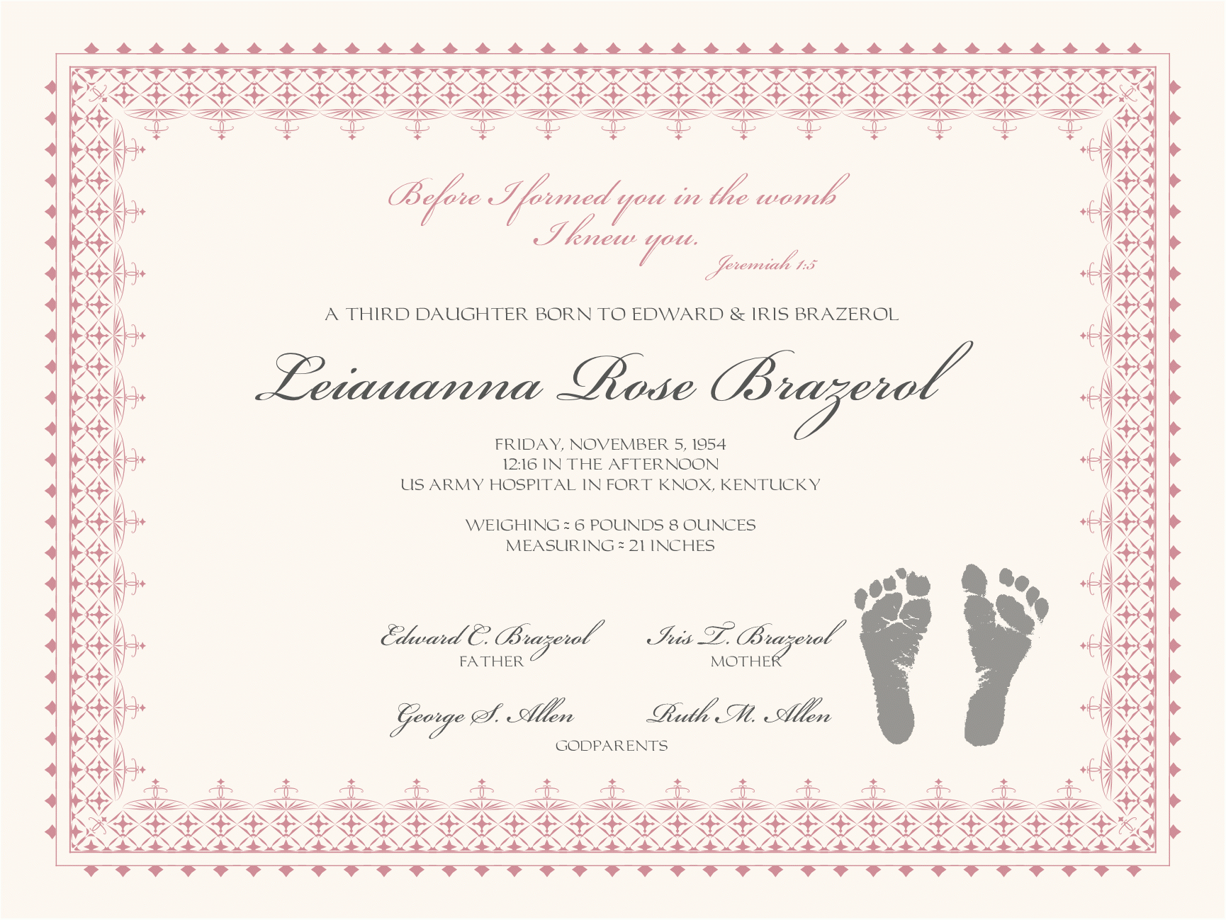 Image Result For Christian Baby Dedication Gifts | Birth With Baby Dedication Certificate Template