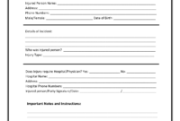 Generic Incident Report Template from templates.irmapost.me
