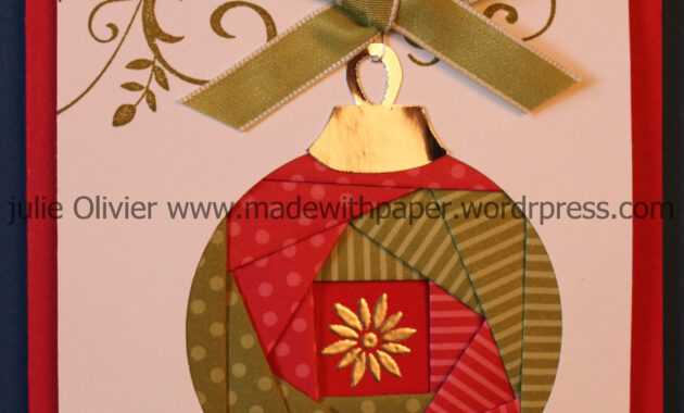 Iris Folding: Christmas Ornament | Iris Folding, Iris throughout Iris Folding Christmas Cards Templates