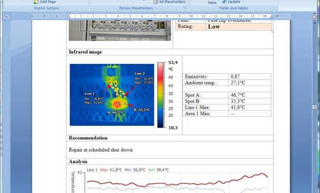 Irt Cronista | Grayess - Infrared Software And Solutions intended for Thermal Imaging Report Template