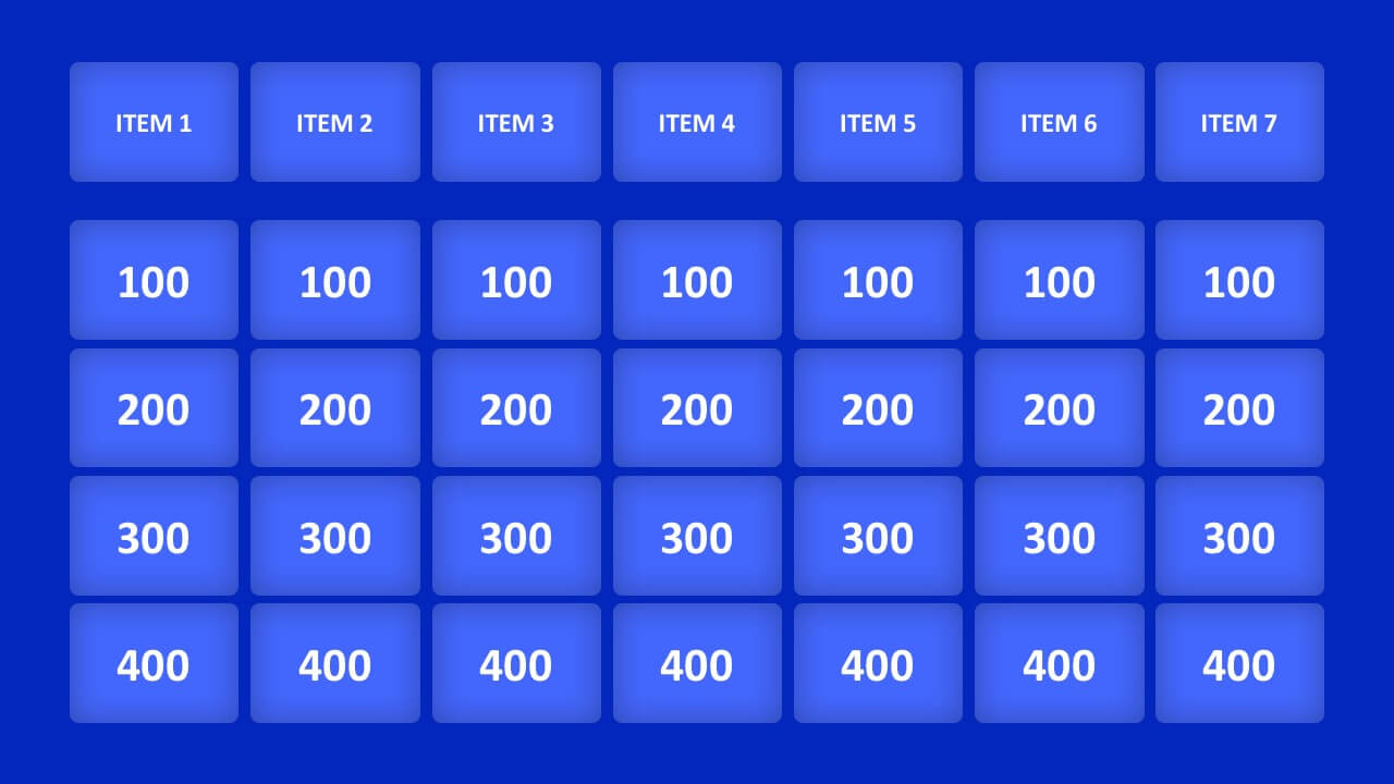 Jeopardy Game Powerpoint Templates Pertaining To Jeopardy Powerpoint Template With Sound