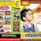 Krishnaveni Telent School Brochure Design Template | School Regarding School Brochure Design Templates