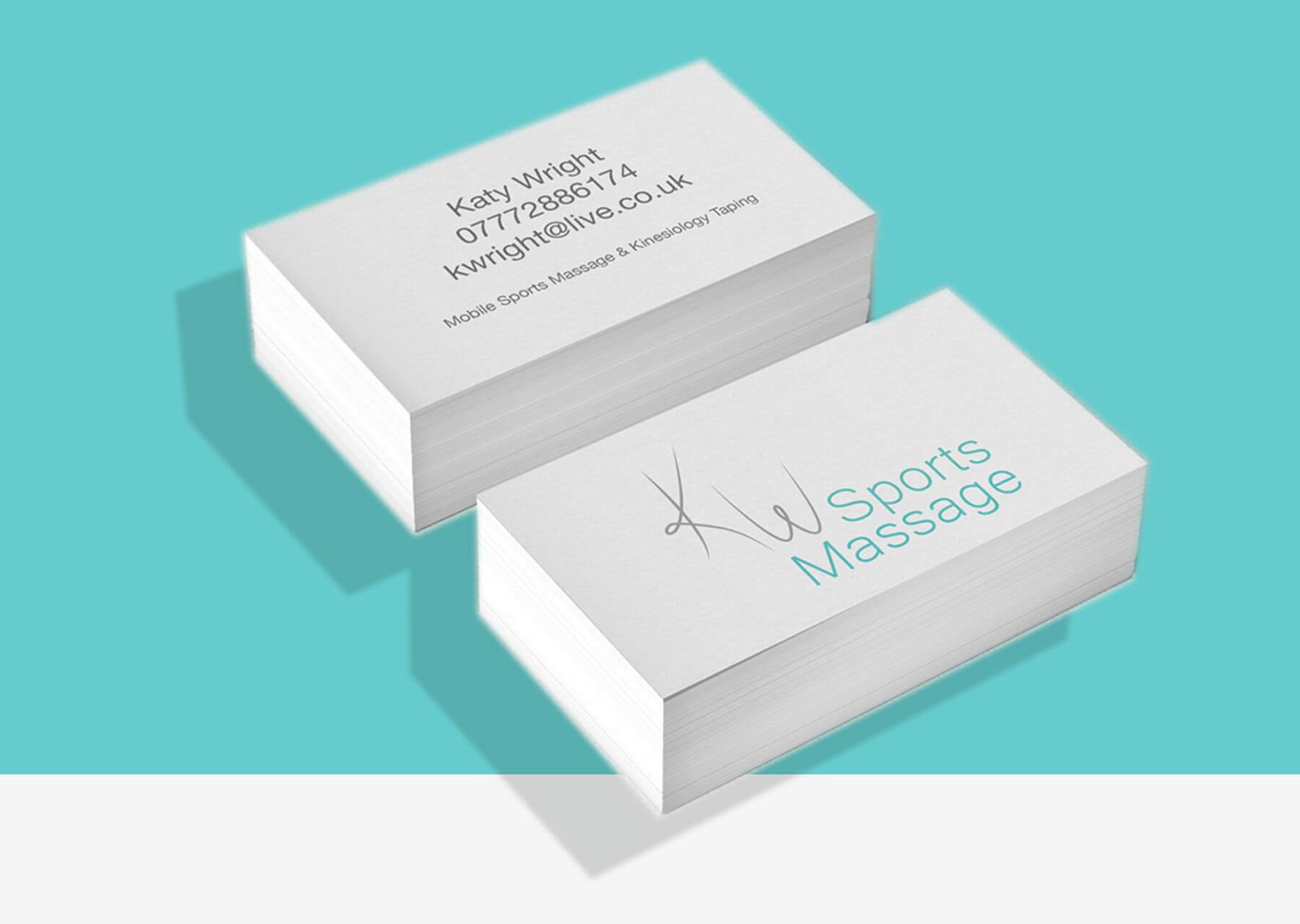 Kw Sports Massage Business Card Designfor Kw Sports Massage Inside Massage Therapy Business Card Templates