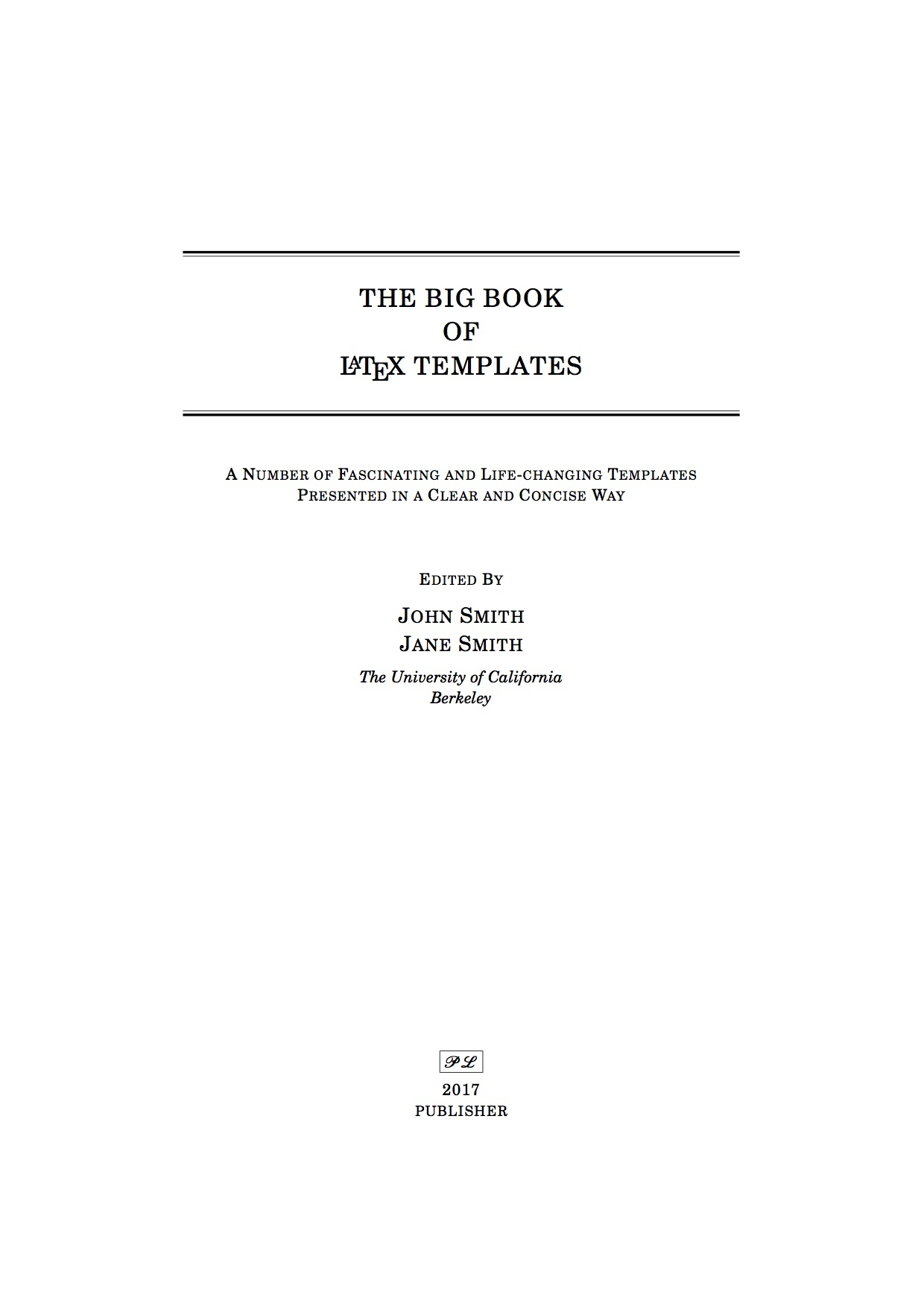 Latex Templates » Title Pages Pertaining To Project Report Template Latex