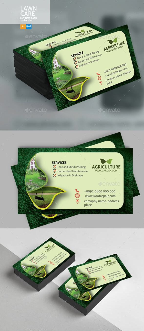 Lawn Care #business #card – Business Cards Print Templates Pertaining To Lawn Care Business Cards Templates Free