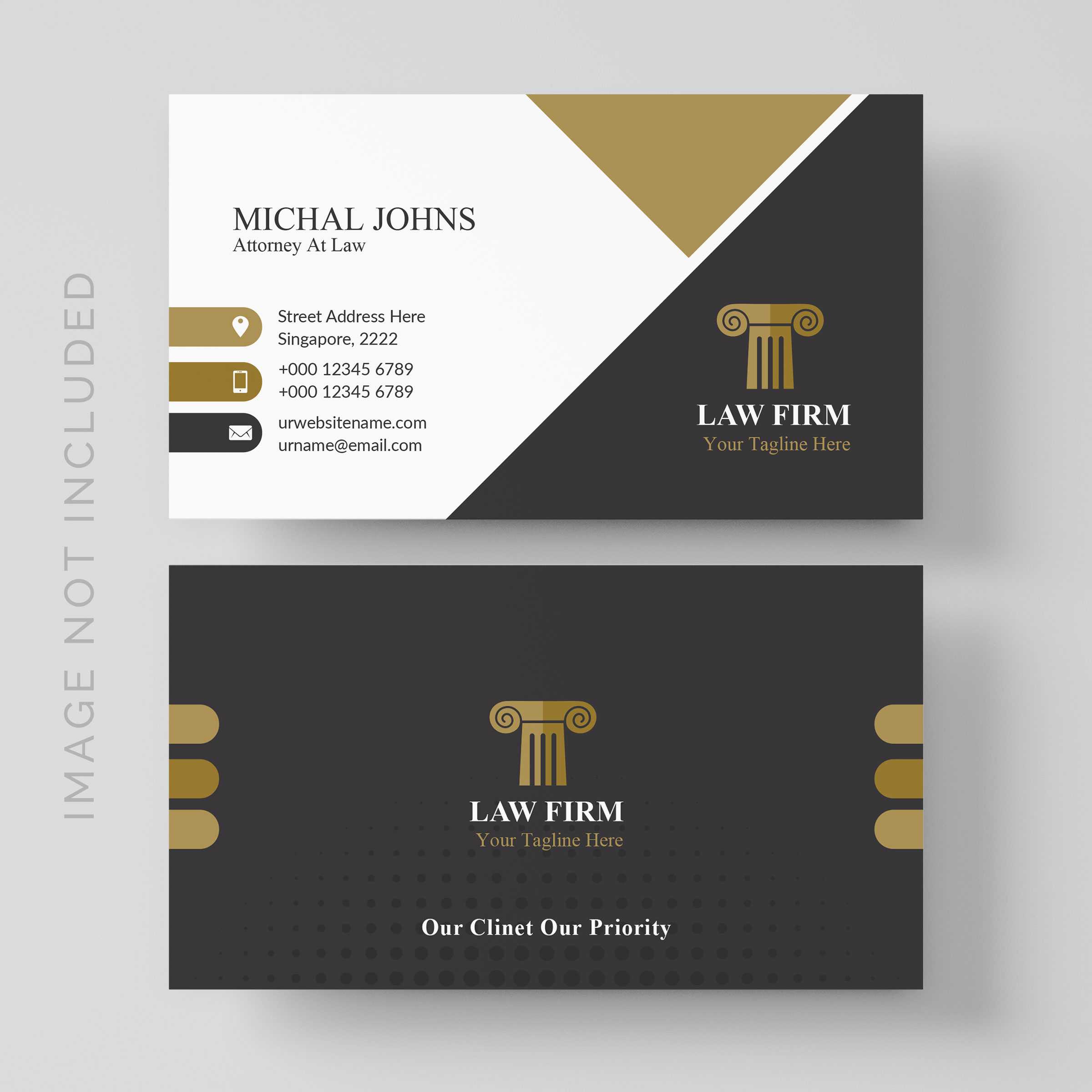 Lawyer Business Card Free Vector Art – (7 Free Downloads) With Regard To Lawyer Business Cards Templates