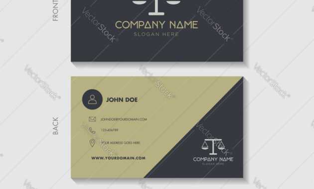 Lawyer Business Card Template Design intended for Visiting Card Templates Download