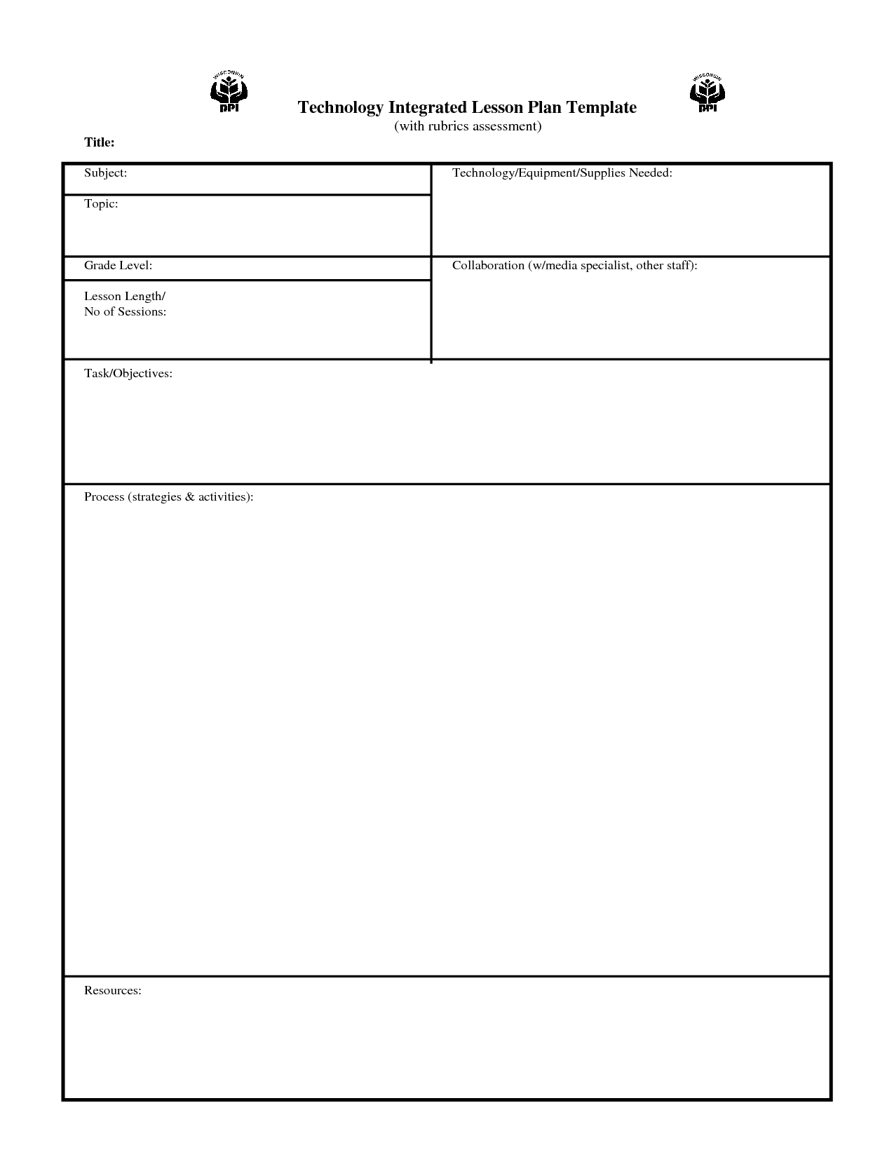 Lesson Plan Formats Blank – Forza.mbiconsultingltd With Madeline Hunter Lesson Plan Template Blank