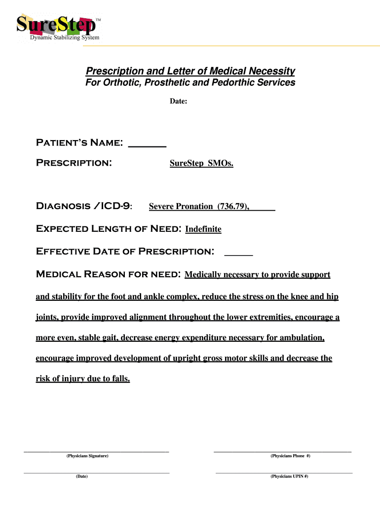 Letter Of Medical Necessity Template – Fill Online Pertaining To Referral Certificate Template