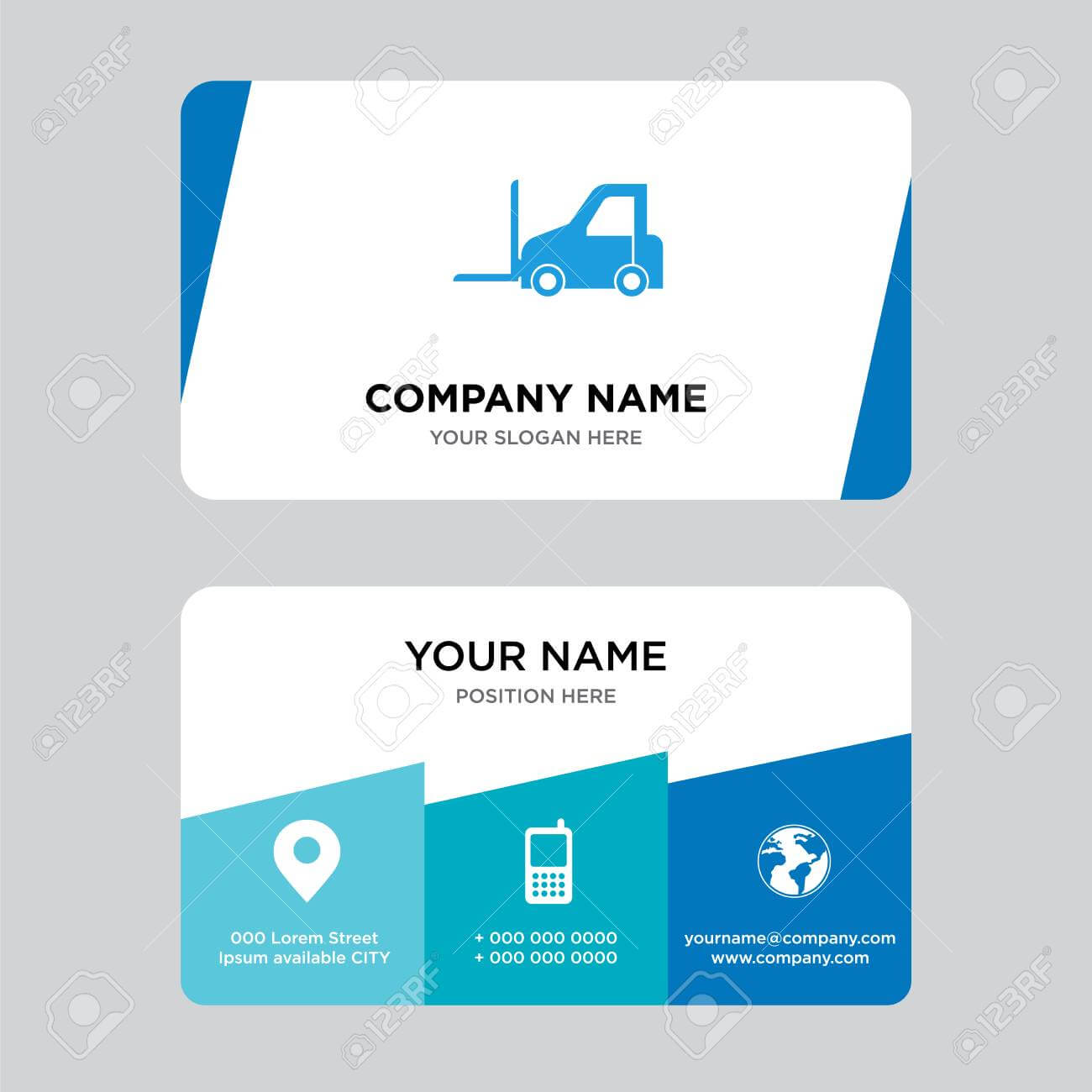 Logistics Transport Business Card Design Template, Visiting For.. Regarding Transport Business Cards Templates Free