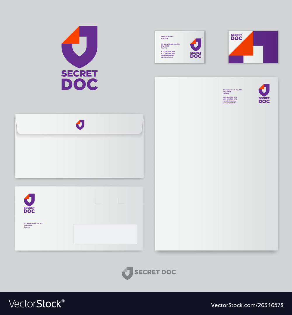 Logo Secret Doc Letterhead Envelopes Business Card Intended For Business Card Letterhead Envelope Template
