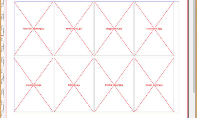 Magic Cube-Tastrophe: Perfect Sized Proxy Template with Mtg Card Printing Template