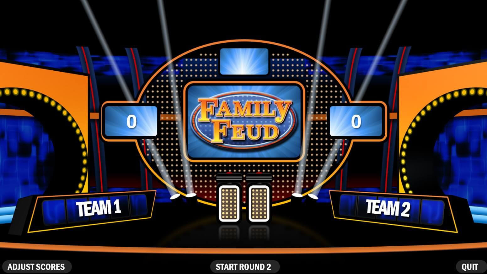 Make Your Own Family Feud Game With These Free Templates Regarding Family Feud Game Template Powerpoint Free
