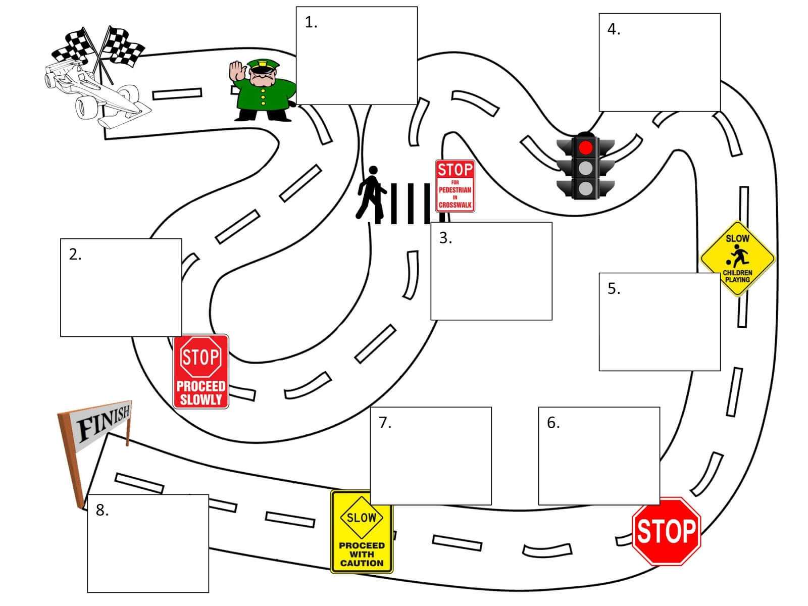 Map Clipart Template Within Blank Road Map Template