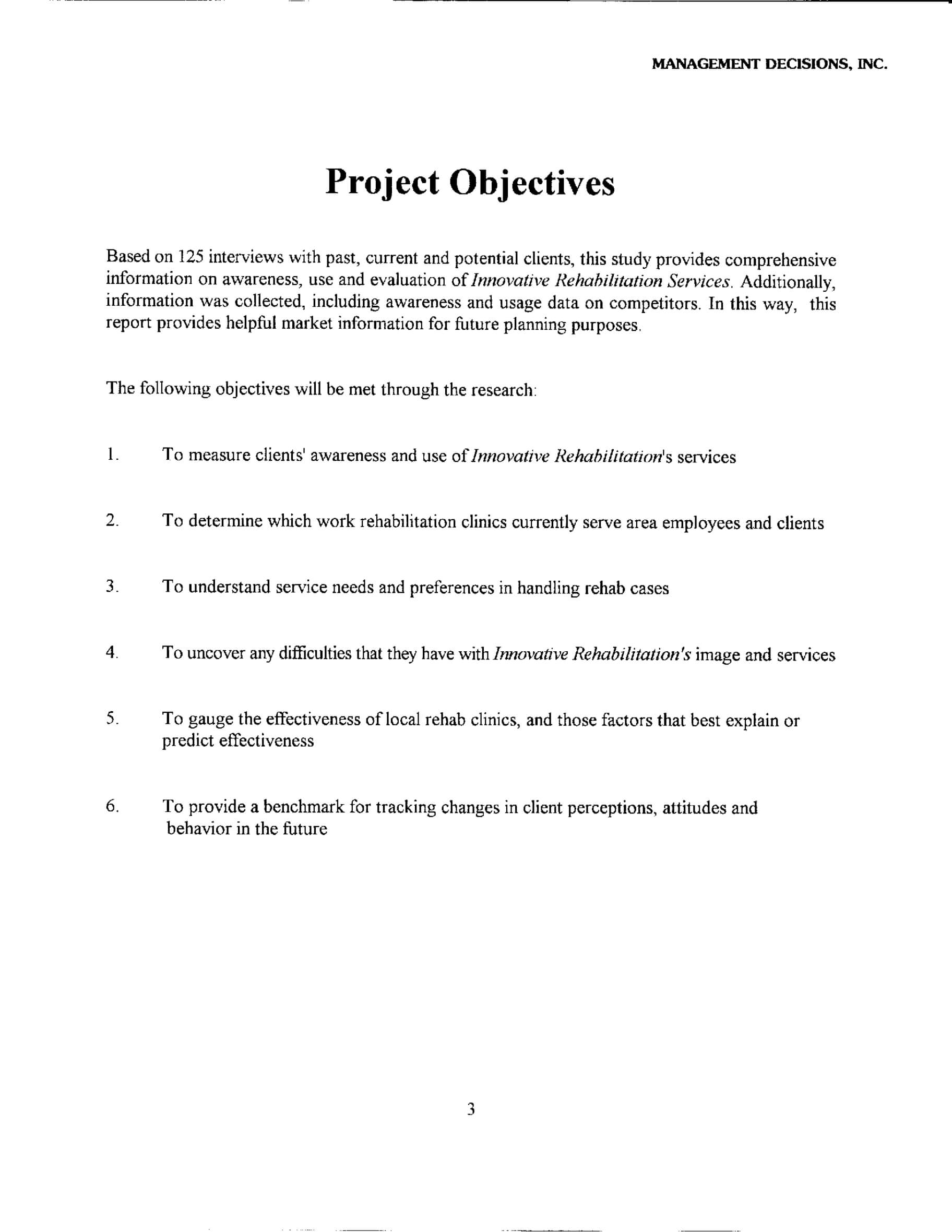 Market Analysis Report (Example Research) – Management Pertaining To Project Analysis Report Template